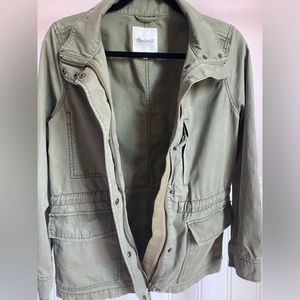 Madewell Passage Jacket Military - MEDIUM